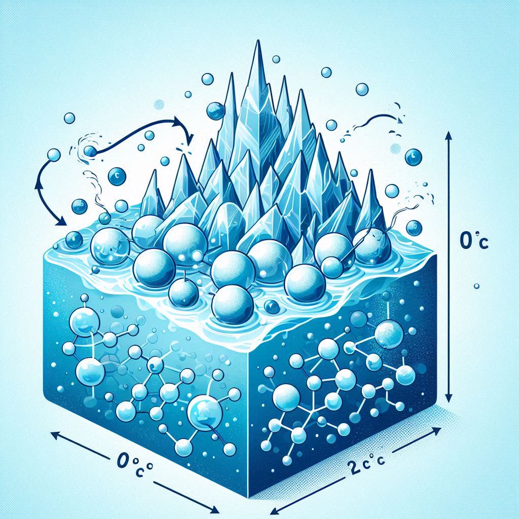 Почему вода замерзает при 0 градусах Цельсия?